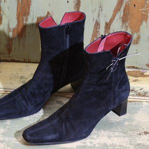 Gorgeous, butter-soft suede, booties